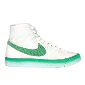 Nike Blazer Mid 77 Green Fade High Top Lace Up Sneakers Green White Women Size 6